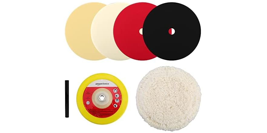 Amazon Basics Polishing Buffing Pad Kit