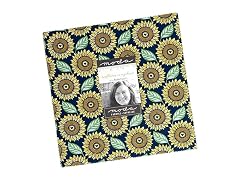 Moda Fabrics Sunflowers in My Heart 10" Precut Fabric Squares
