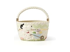 Lenox Peanuts Easter Snoopy & Woodstock Basket, Spring Home Decor