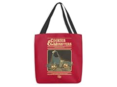 Cookies & Monsters Large Tote Bag