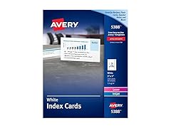 Printable Index Cards with Sure Feed