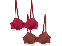 Amazon Essentials Women's Demi Cup Microfiber Bra