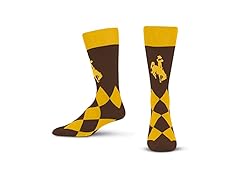 WYOMING COWBOYS Big Diamond Socks