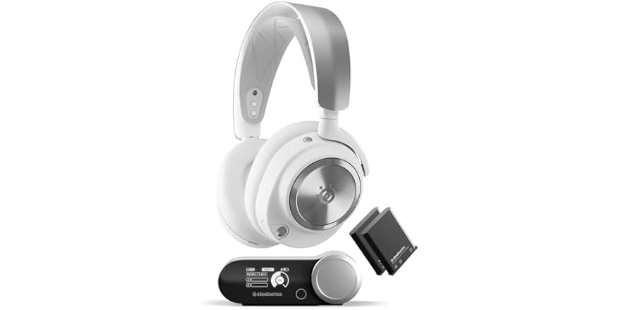 [Headphones] SteelSeries Arctis Nova Pro Wireless — White, PC/PS5, New — $191.99 with code CHEERS ($239.99 − 20%) @ Woot