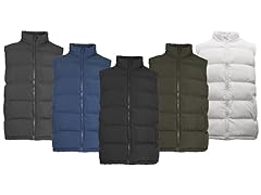 Mens Heavyweight Puffer Bubble Vest (S-2XL)