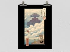 "Sky Castle Landscape" Poster