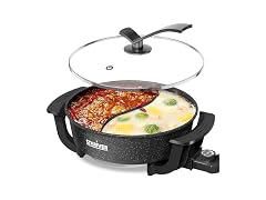 Stariver 6L Electric Hot Pot with Divider