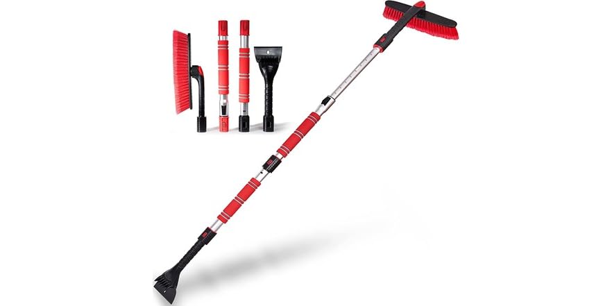 Super Extendable Snow Brush and Scraper