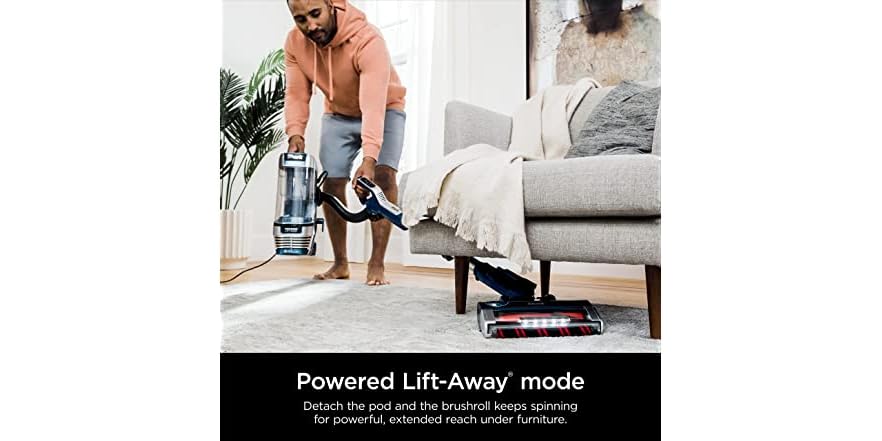 Shark AZ3002 Stratos Upright Vacuum with DuoClean PowerFins (NEW: OPEN BOX)