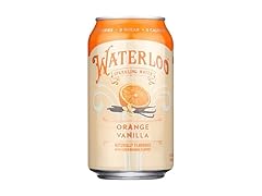 1CT Waterloo Sparkling Water Orange Vanilla 12 oz