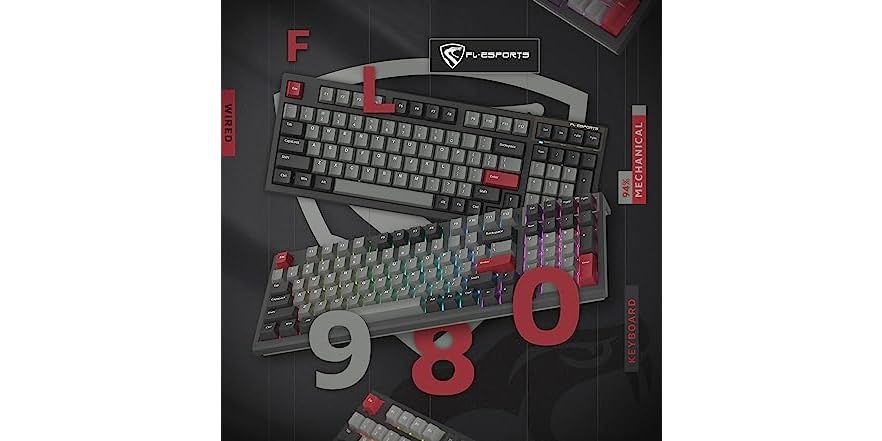 Fl Esports FL ESPORTS Wired Mechanical Keyboard