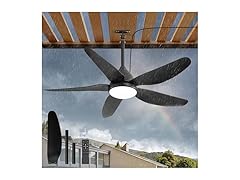 Glowivia Outdoor Ceiling Fan with Lights