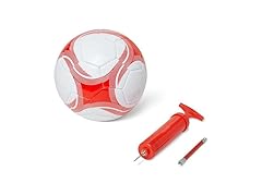 Amazon Basics Soccer Ball, Size 4, with Pump
