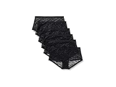 (2 Pack) Amazon Womens Essentials Lace Boyshort