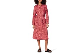 Amazon Essentials Women's Georgette Shirt Dress
