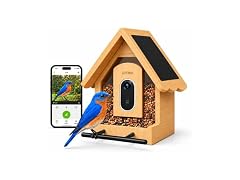 Bamboo Smart Bird Feeder W/ Camera