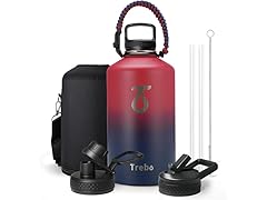Trebo Water Bottle with Paracord Handle