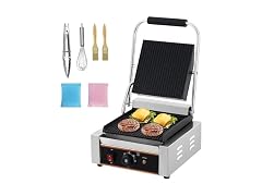 9" x 9" Commercial Panini Press Grill