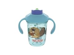 Nuby Multi-Function 2-in-1 Toddler Cup, Beaver