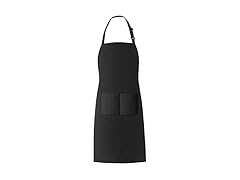 Xornis 1 Piece Bib Aprons with 2 Pockets