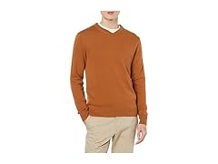 Amazon Essentials Mens VNeck Pullover Sweater