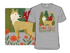 Dog and Squirrel in the Park