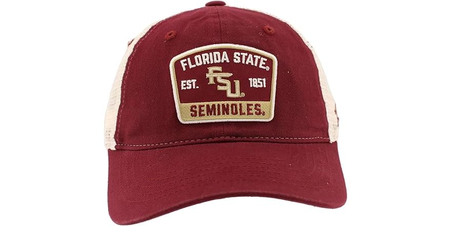 Fsu Hat Color FSU Hat University Patch Switchback