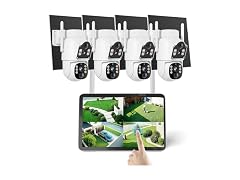 Hiseeu 4MP Solar Security Camera