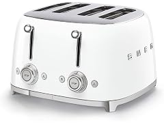 Smeg 50's Style Retro Aesthetic 4 Slice VARIES