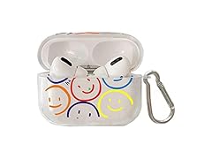 JANDM Compatible with Airpods Pro Smiley