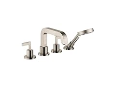 AXOR Citterio Modern 2-Handle 16" Wide Roman Tub Filler