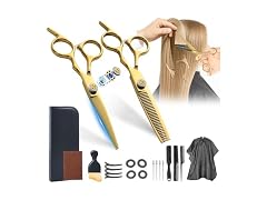 21Pcs 440C Hair Cutting Scissors Kit
