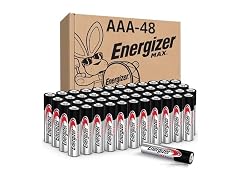 (48 Batteries) Energizer MAX AAA Batteries