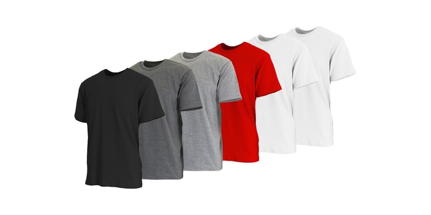 0060~Printed Crew-Neck T-Shirt main image 1