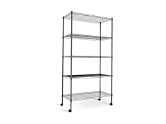 Simple Deluxe 5-Tier Storage Shelves