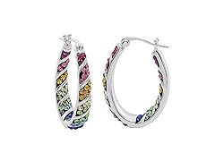 WGP SE Crystal Rainbow Hoops