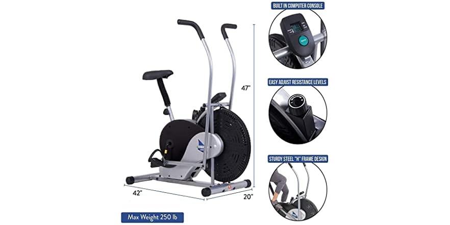 Body Rider Exercise Upright Fan Bike