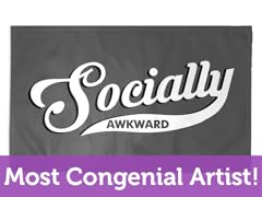 "Socially Awkward" 3' x 2' Rug