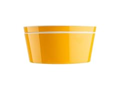 TableCraft Round Stackable Bowl and Lid, 4.5 Qt Clementine 