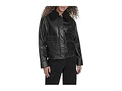 Women's Relaxed Faux Leather Aviator (XL)