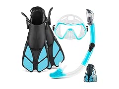 ZEEPORTE Mask Fin Snorkel Set
