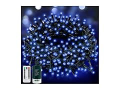 TURNMEON 66 Ft 200 LED Christmas String Lights Ch
