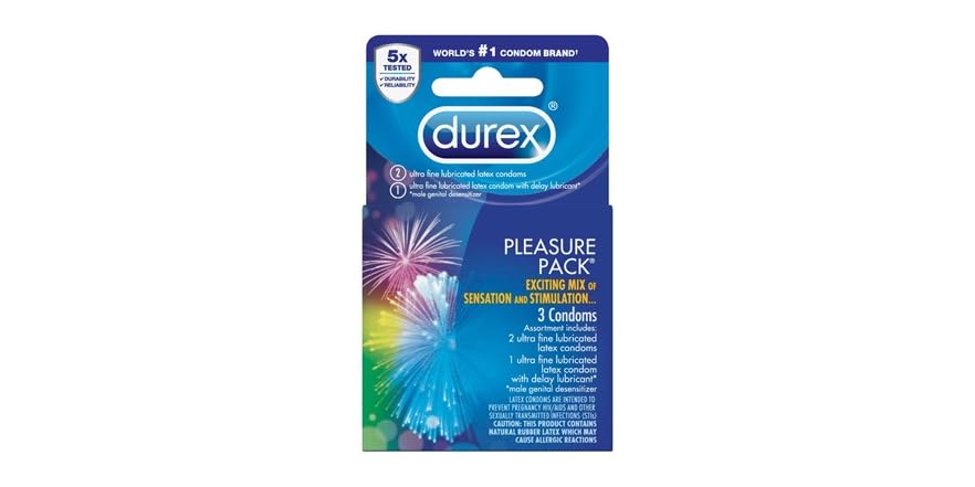 Durex Pleasure Pack Condoms 36 Count