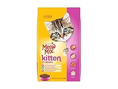 Meow Mix Cat Food, Kitten Formula, 3.15lbs