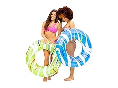 Monsoon [Citrus] 2-Pack Luxury Pool Floats