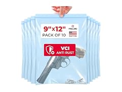 VCI Reclosable Poly Bags 9" x 12", Pack of 10