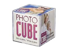 desktop cube photo frame