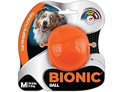 BIONIC Interactive Dog Chew Toy Ball