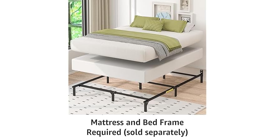 Amazon Basics Smart Box Spring Bed Base