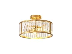 LHLYCLX black flush Mount ceiling light